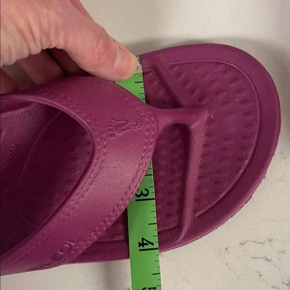 NUUSOL WOMEN'S CASCADE RECOVERY FLIP FLOP Size 8 CA-Dusty Rose ?